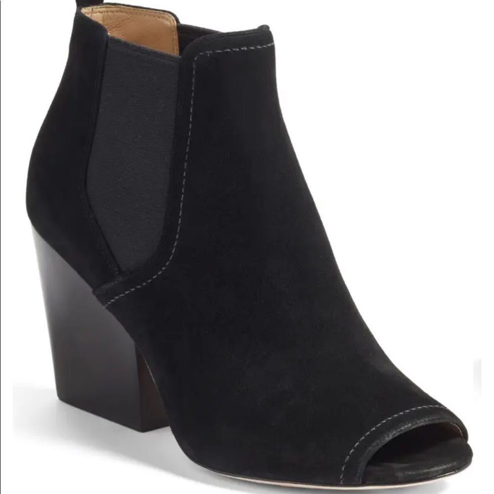 Tory Burch open toe booties